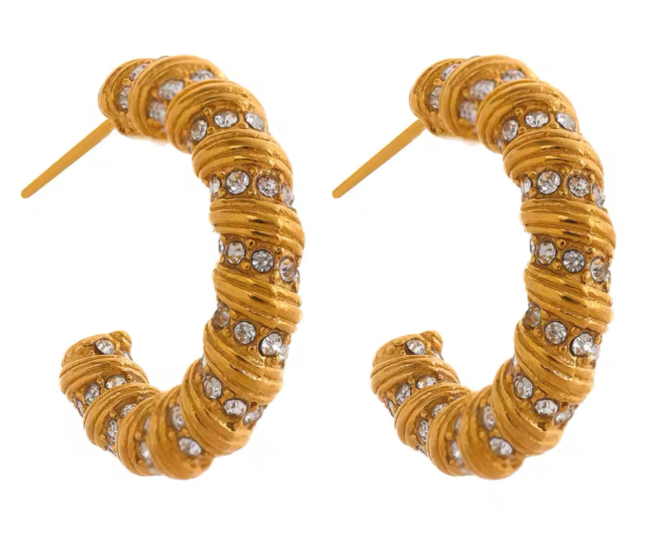 Buttercurl hoops